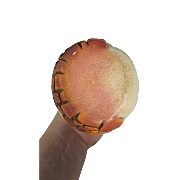 Navajo Style Wedding Vase Hand Painted Raised Bricks Vintage - Picture 4 of 5